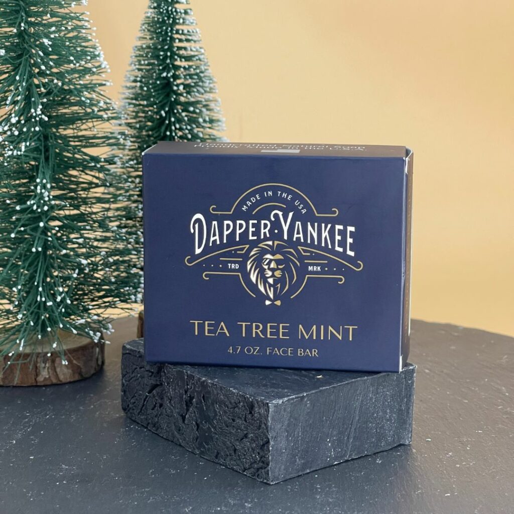 dapper yankee tea tree mint soap
